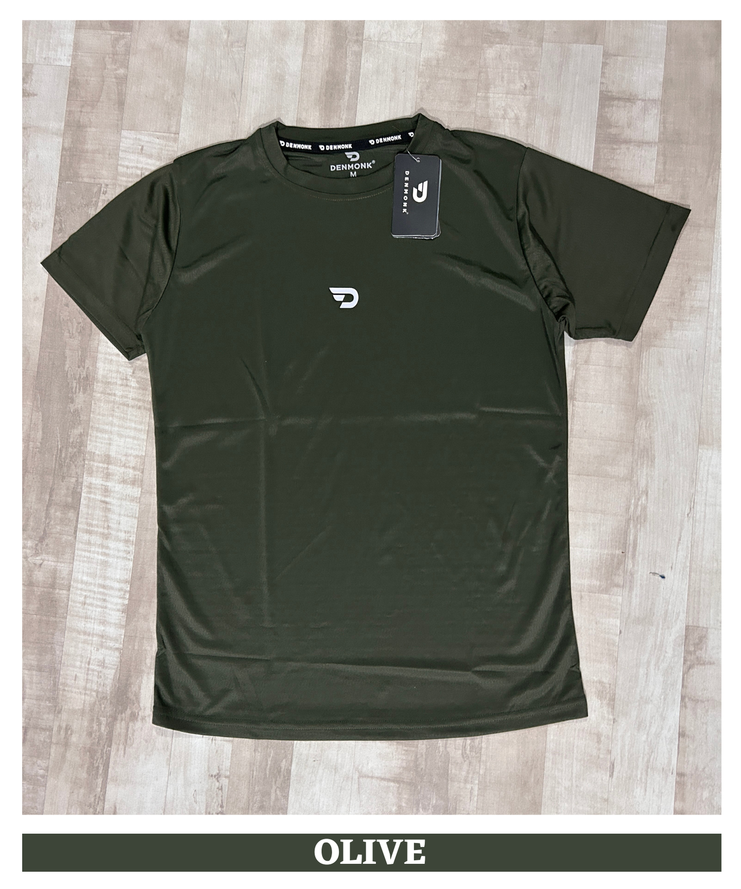 Imported Mesh Jacquard Lycra Men's Premium Half Sleeve T-Shirt | 170–180 GSM