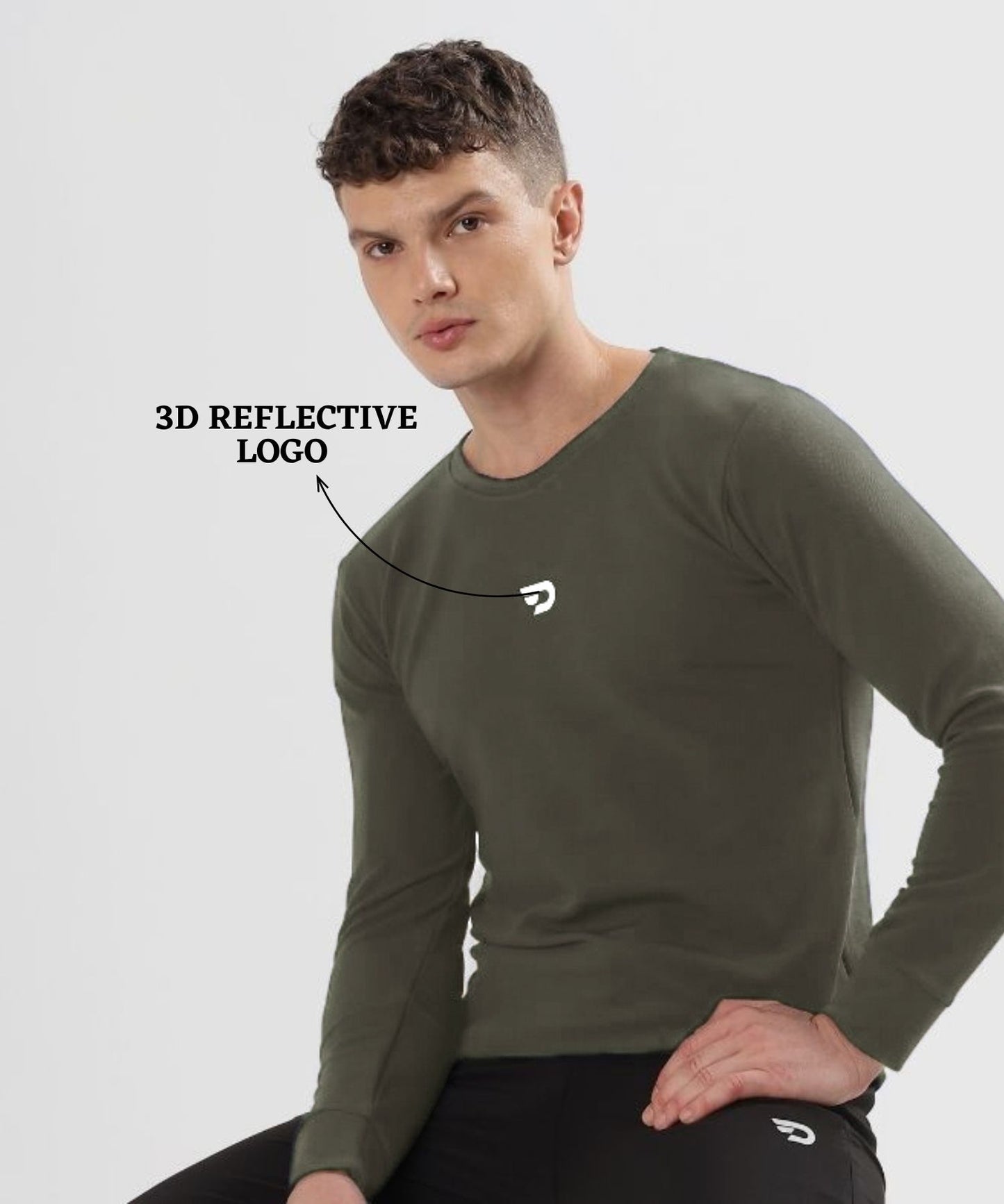 Move Light Sweatshirt - Imported Dobby Lycra  (GSM 280)