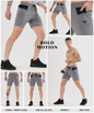 bugdot Shorts - Imported Dobby Lycra (GSM 250)
