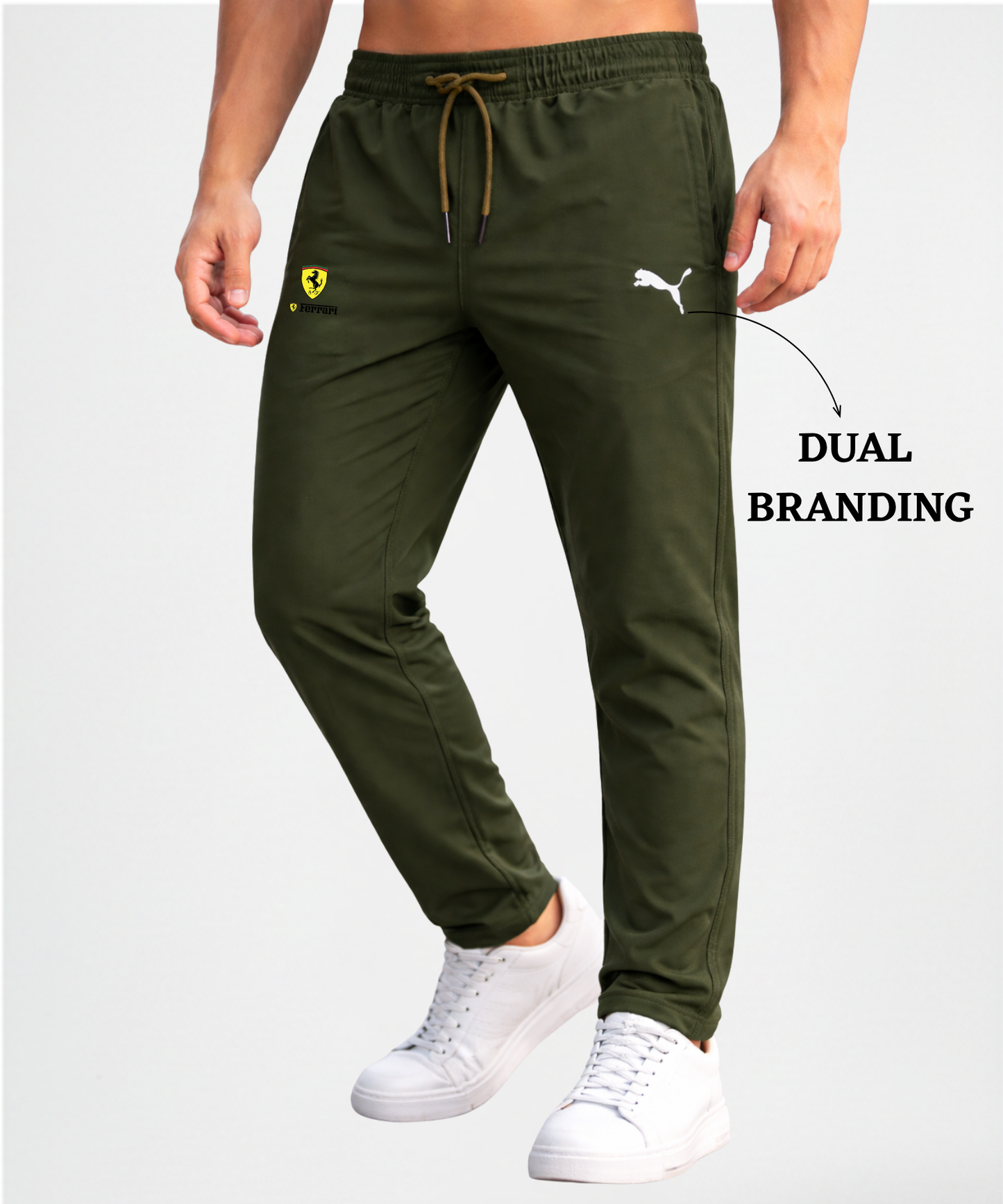 Imported Ns Parachute Lycra TrackPant (15% Lycra 145 GSM)