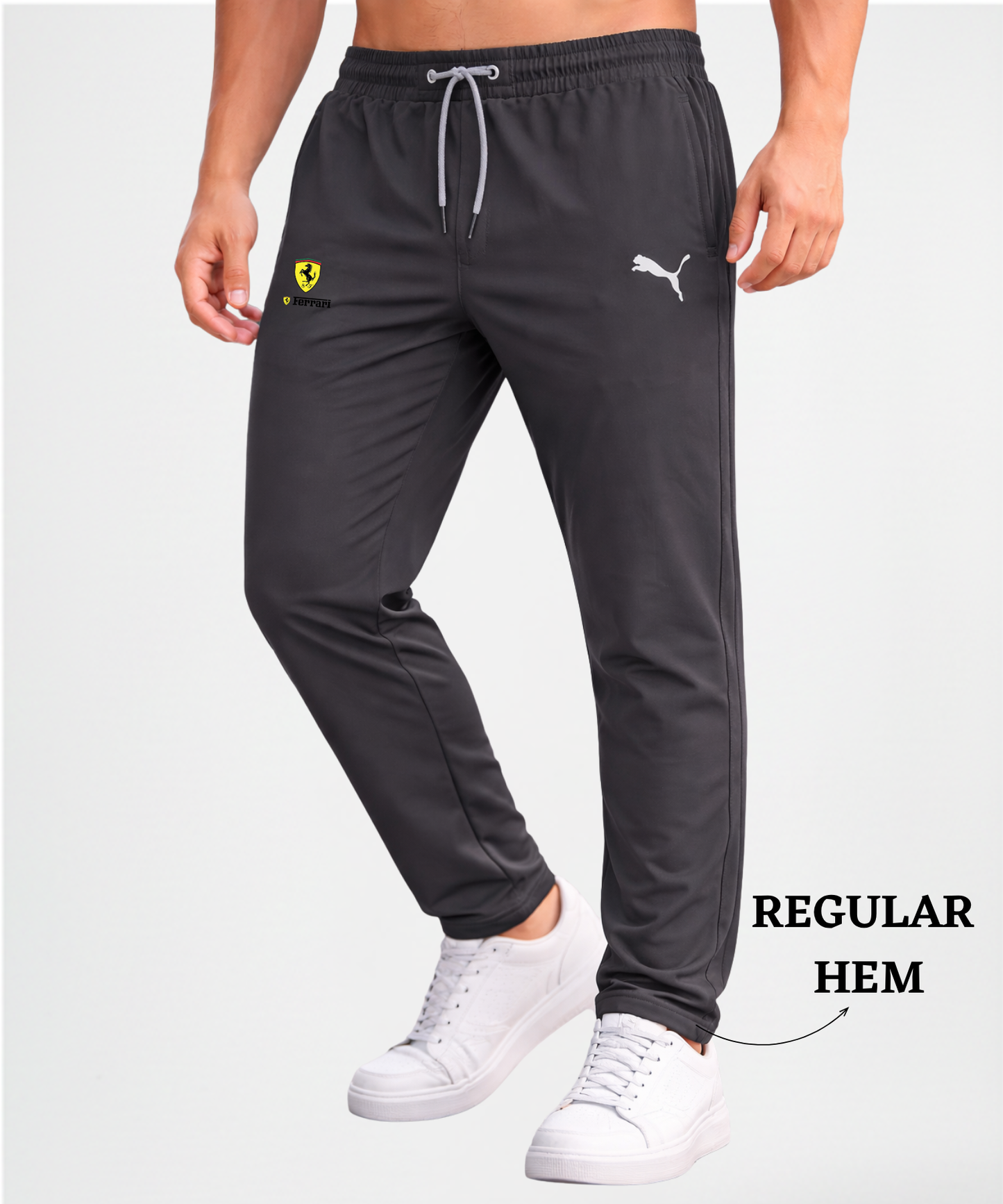 Imported Ns Parachute Lycra TrackPant (15% Lycra 145 GSM)