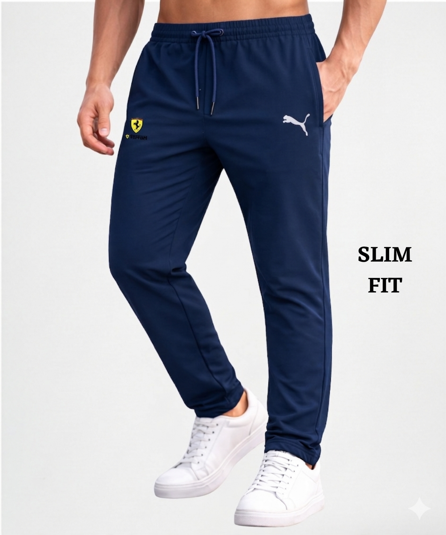 Imported Ns Parachute Lycra TrackPant (15% Lycra 145 GSM)