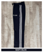 Imported NS Terry Lycra Trackpant (180–190 GSM) – Aqua Blue 3 Stripe Edition | Embroidery Logo