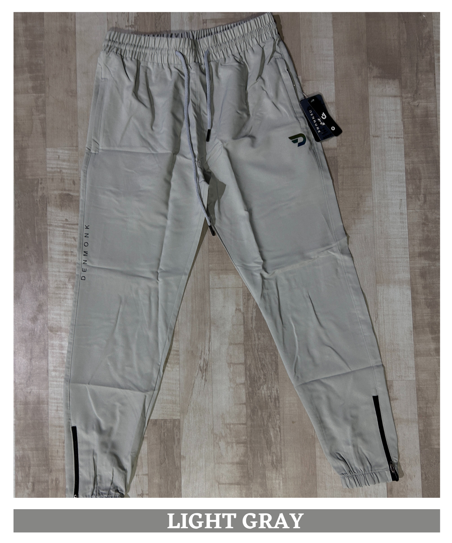 Imported NS Parachute Lycra TrackPant/ Lower (15% Lycra 145 GSM) Ankle Zipped