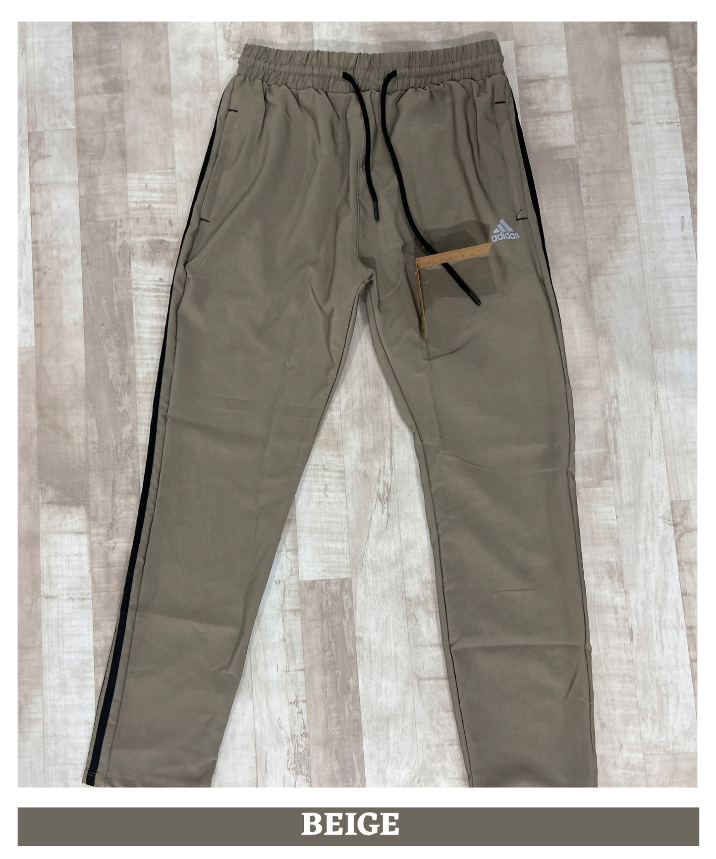 Imported NS Terry Lycra Lower  (GSM 180-190) Three Strip Design