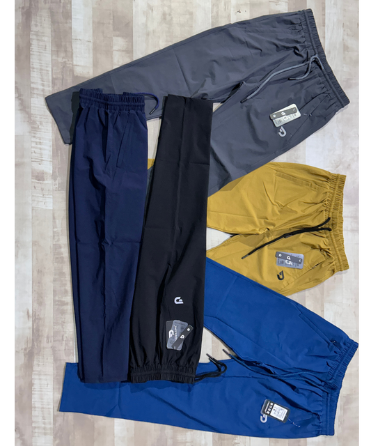 Cross Pocket Trackpant – Imported Nylon Terry Lycra (180 GSM)
