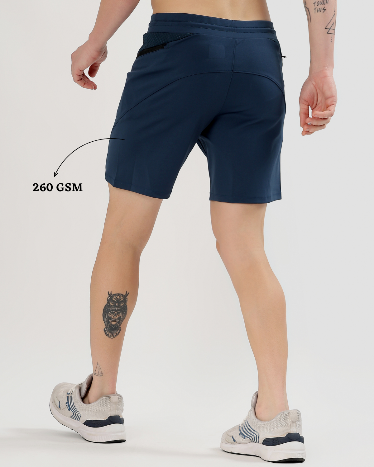 Imported 4way Taiwan Lycra Shorts (GSM 260)