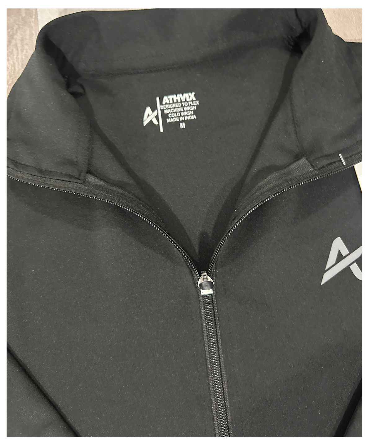 Men’s Athvix Imported 4-Way Lycra Jacket With Full Sleeve Zipper Jacket | 250 GSM | Regular Fit