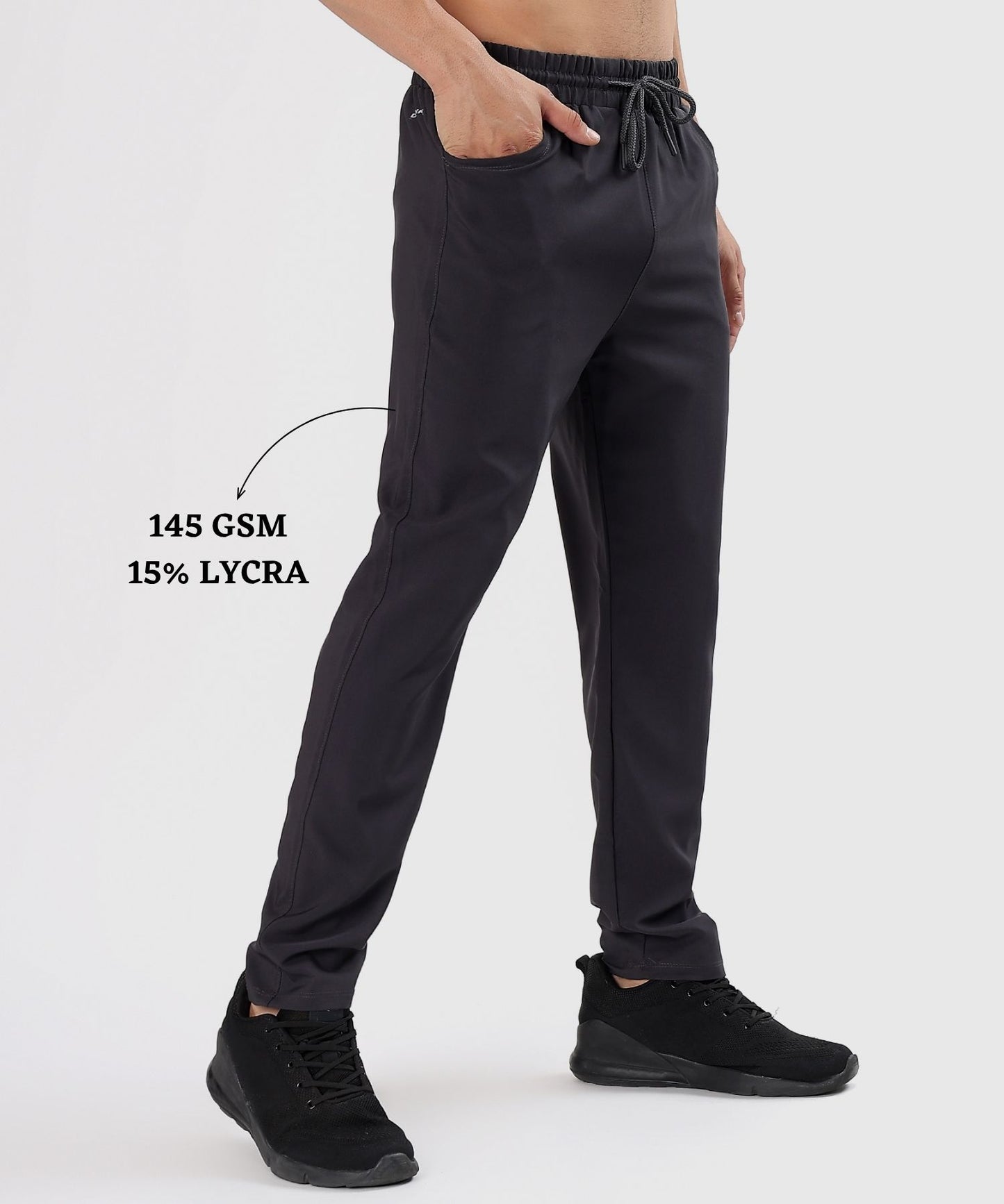 Parachute Flex TrackPant - Imported Ns Parachute Lycra Lower (20% Lycra 145 GSM)