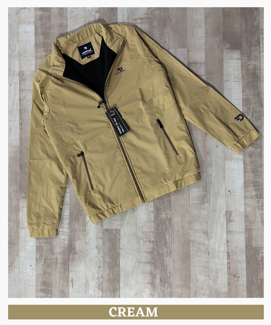 Imported Premium Quality T-400 fabric Windcheater Jacket (GSM 350, Rice-knit fabric inside )