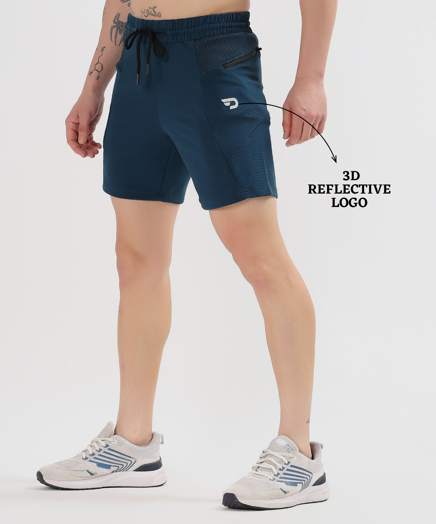 bugdot Shorts - Imported Dobby Lycra (GSM 250)