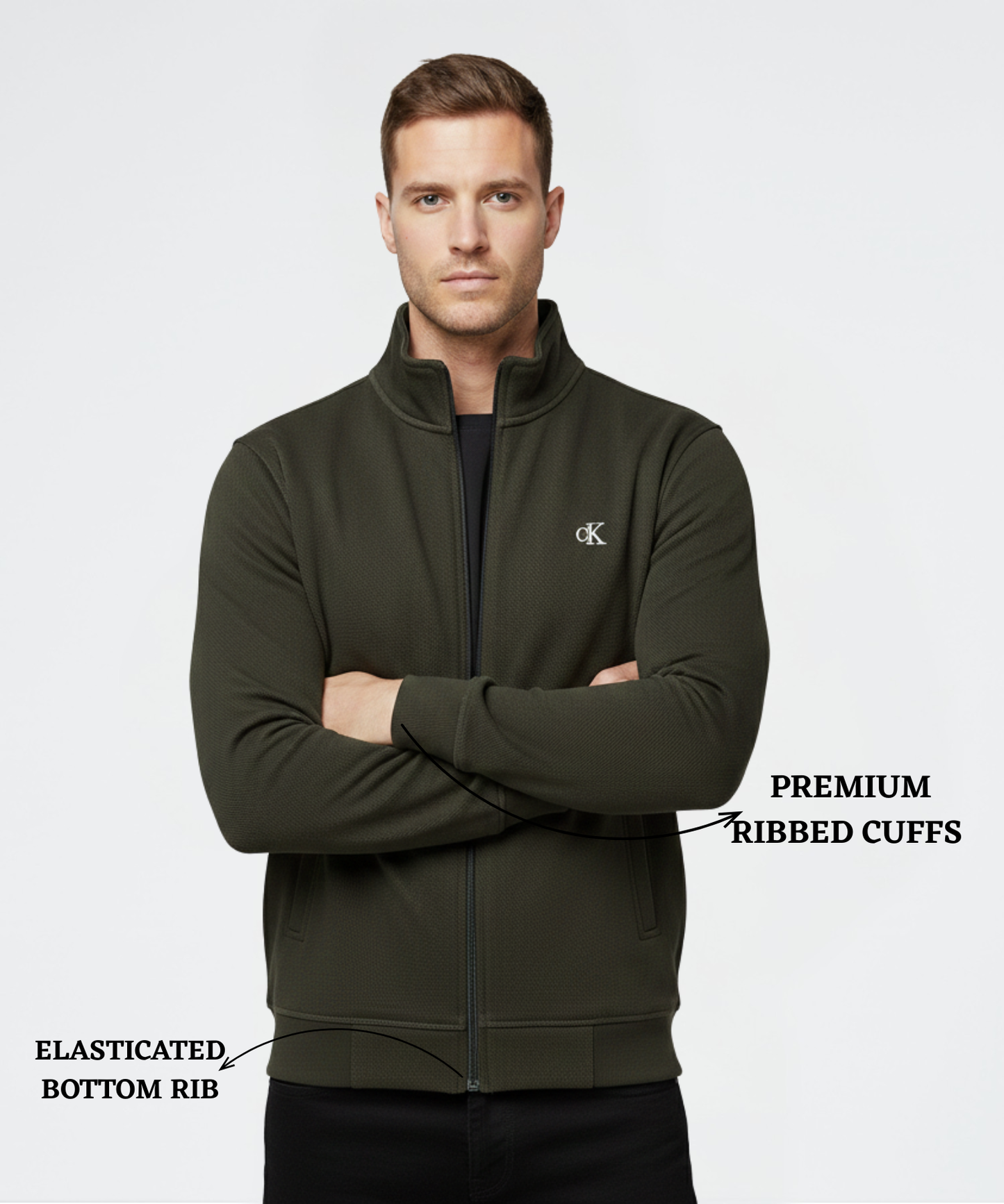 Imported Cotton Matty FleeceLycra Jacket (GSM 350)