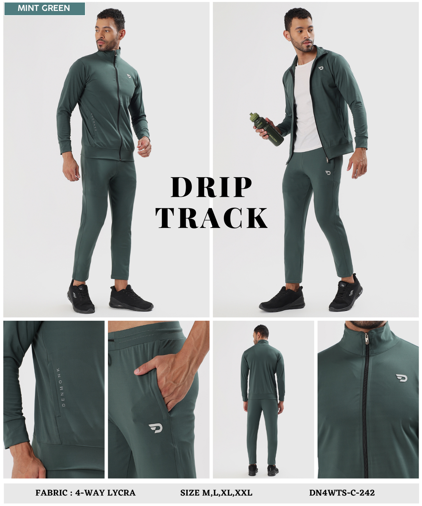 AeroFlex TrackSuit – Imported 4-Way Taiwan Lycra | GSM 290