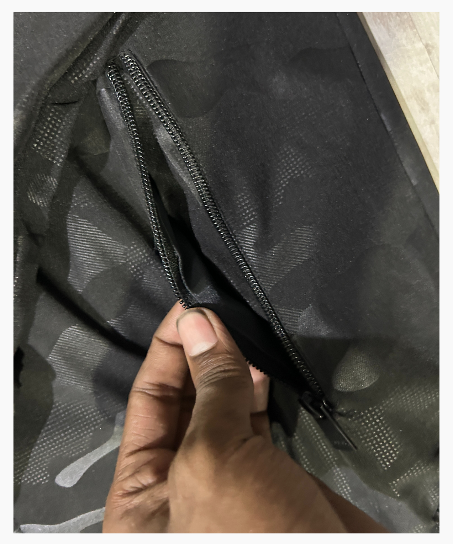 Premium Quality Camo Cotton With Cap Windcheater Jacket (GSM 350)