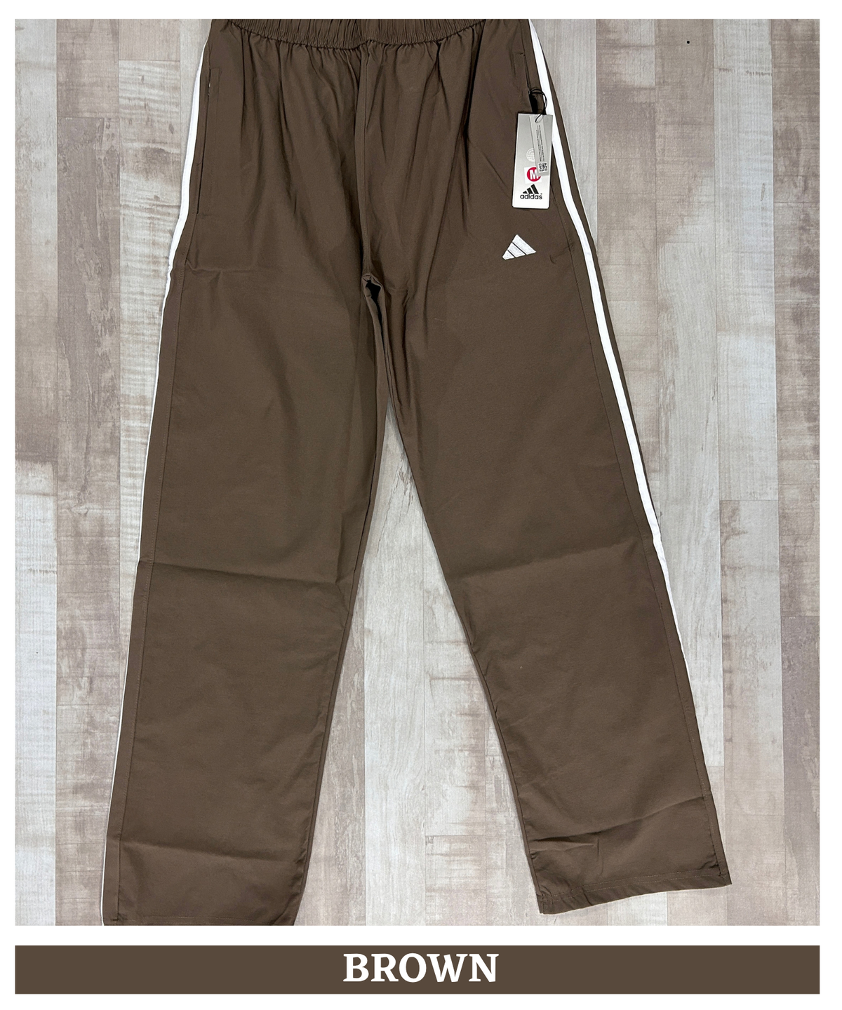 Imported Nylon Terry Lycra TrackPant With 3Strip Design | GSM 180-190 | Straight Fit