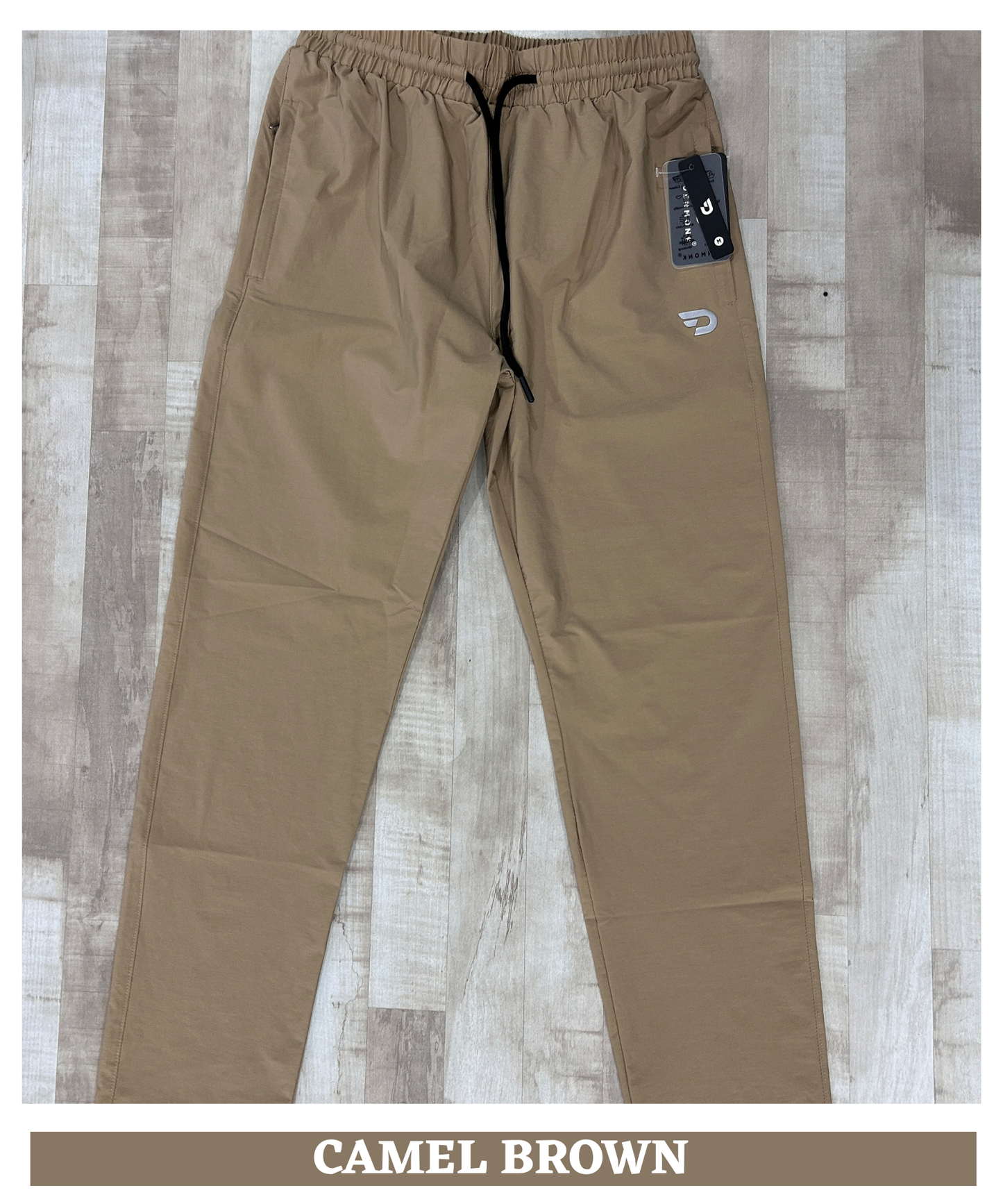 NylonFlex Zip Trackpants - Imported Nylon Crush Lycra  (180 GSM)