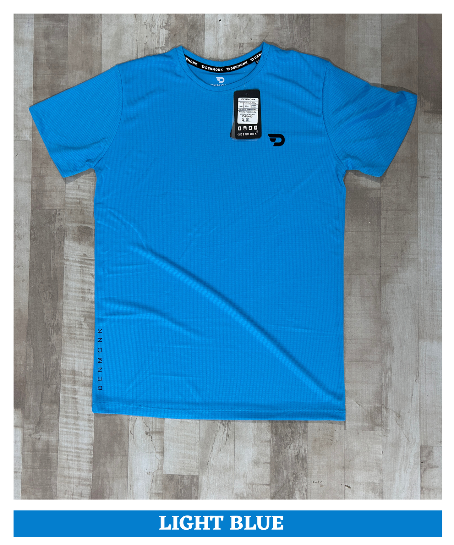 Imported Reebok Knit Lycra T-Shirt (GSM 180) – Half Sleeve, Round Neck | Regular Fit