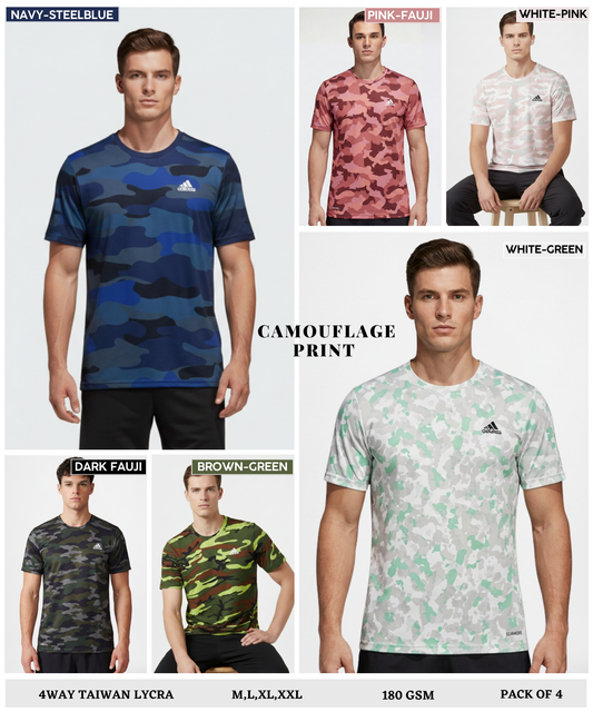 4way Taiwan Lycra T-Shirts