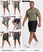 Imported Dobby Lycra Plus Size Shorts (GSM 250)