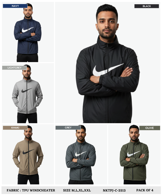 Imported Premium Quality TPU Windcheater (GSM 350) | Rice-knit fabric inside