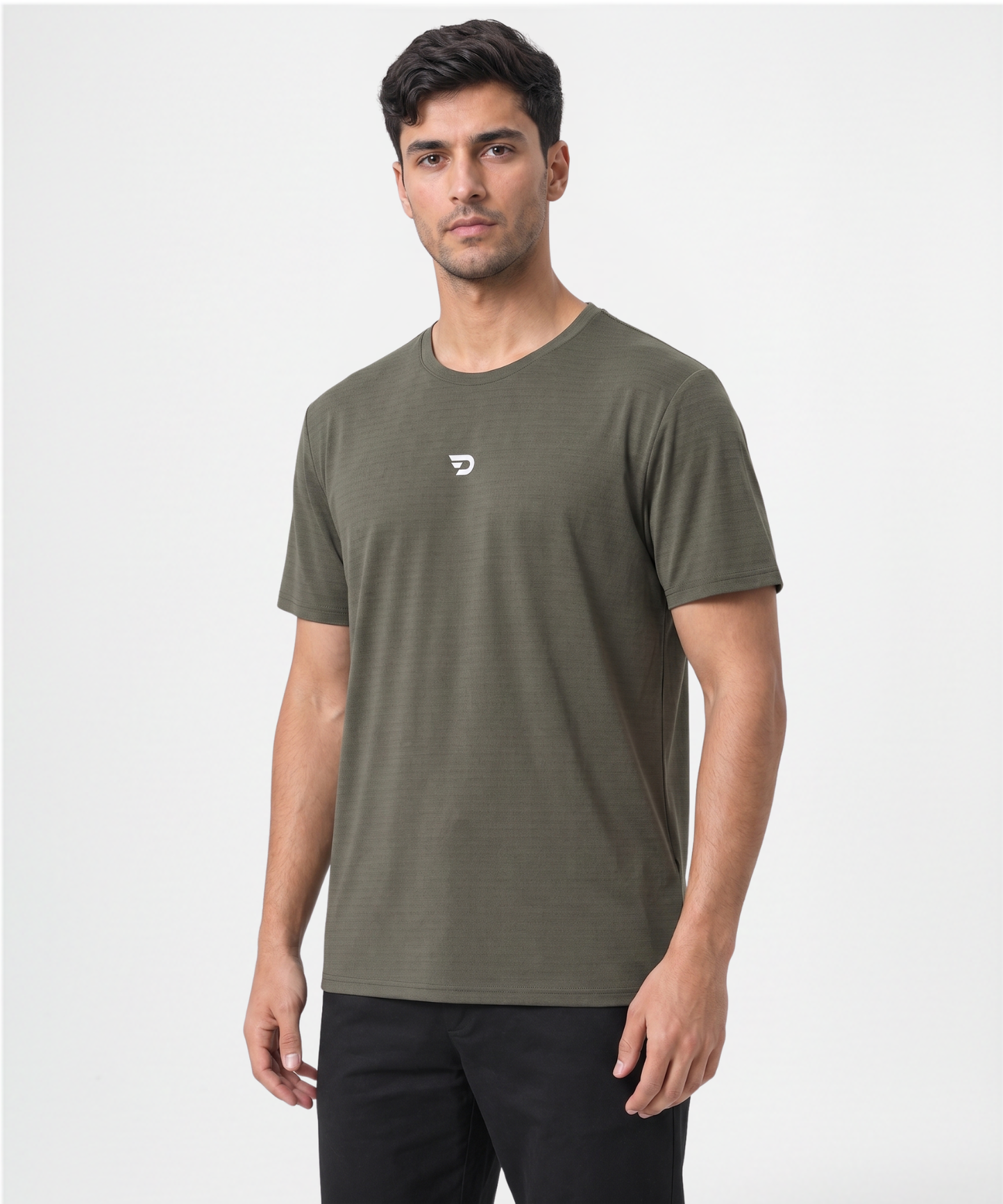 Men’s Imported Mesh Jacquard Lycra T-Shirt | 180 GSM | Regular Fit
