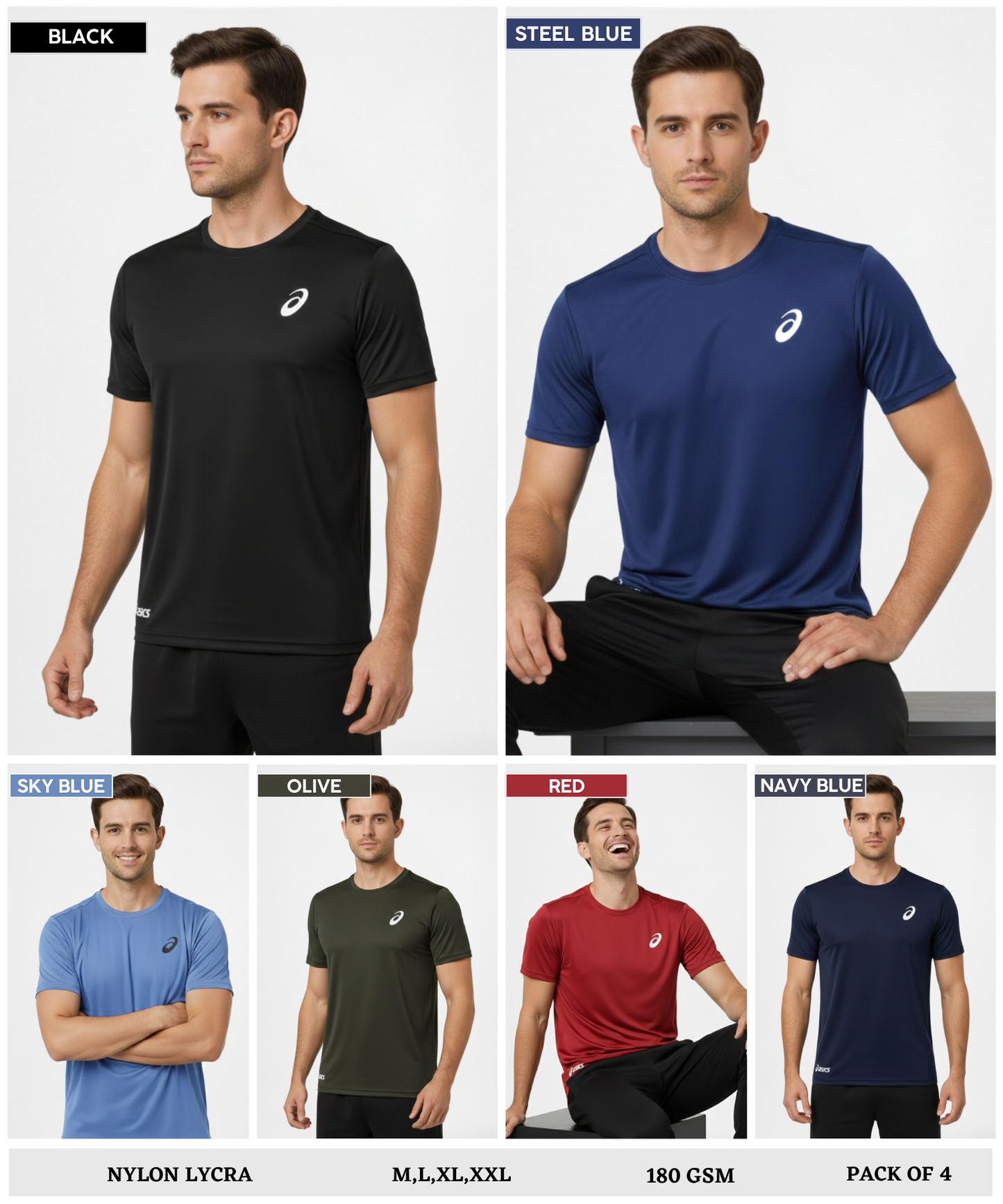 Nylon Lycra T-Shirts