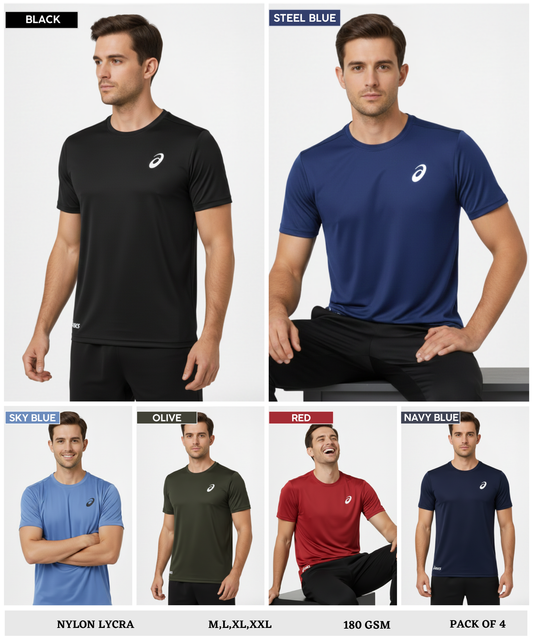 Nylon Lycra T-Shirts