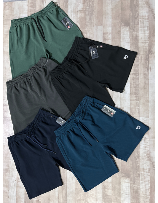 KararaFlex – Imported Karara Lycra | 250 GSM | Side Zip Pockets | Shorts / Half Pant - B2BZONE