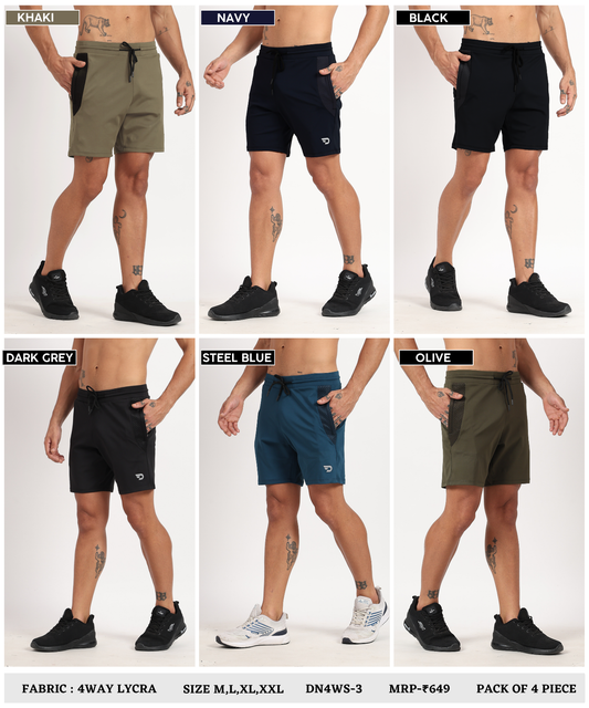 4way Taiwan Lycra Shorts
