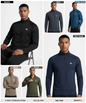 Premium 4-Way Lycra Performance Half-Zip T-Shirt | 250 GSM | Regular Fit