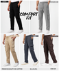 Men's Premium 100% Cotton Cargo Trackpants – Everyday Cargo Essential