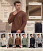 Men’s Premium  Corduroy Cotton Feel Full Sleeve T-Shirt | 220 GSM | Oversized Boxy Fit