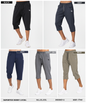 Men's Premium Imported Dobby Lycra Capri With Functional D-Pockets | 250 GSM | Regular Fit