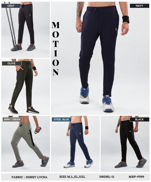 ColorBlock Trackpant – Imported  Dobby Lycra ( 280 GSM)