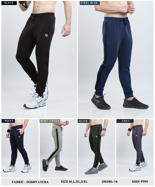 Action Fit  Trackpant – Imported Dobby Lycra ( 280 GSM)