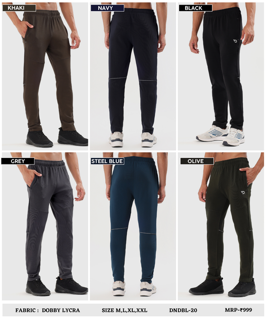 Streak Flex Trackpant - Imported Dobby Lycra Lower (GSM 280)