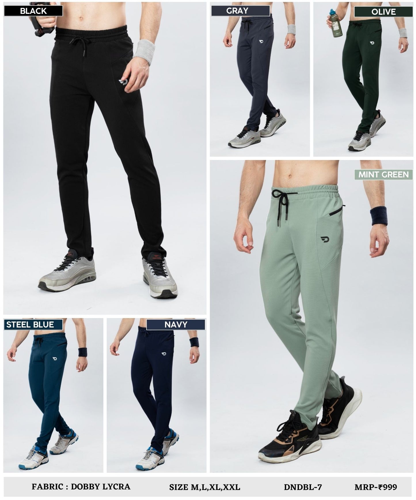 AirFlex Trackpant - Imported Dobby Lycra Lower (GSM 280)
