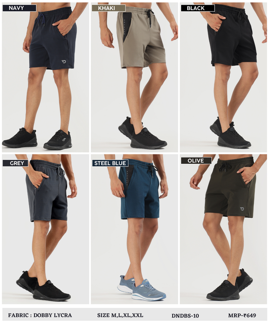 Training Shorts - Imported Dobby Lycra (GSM 260)