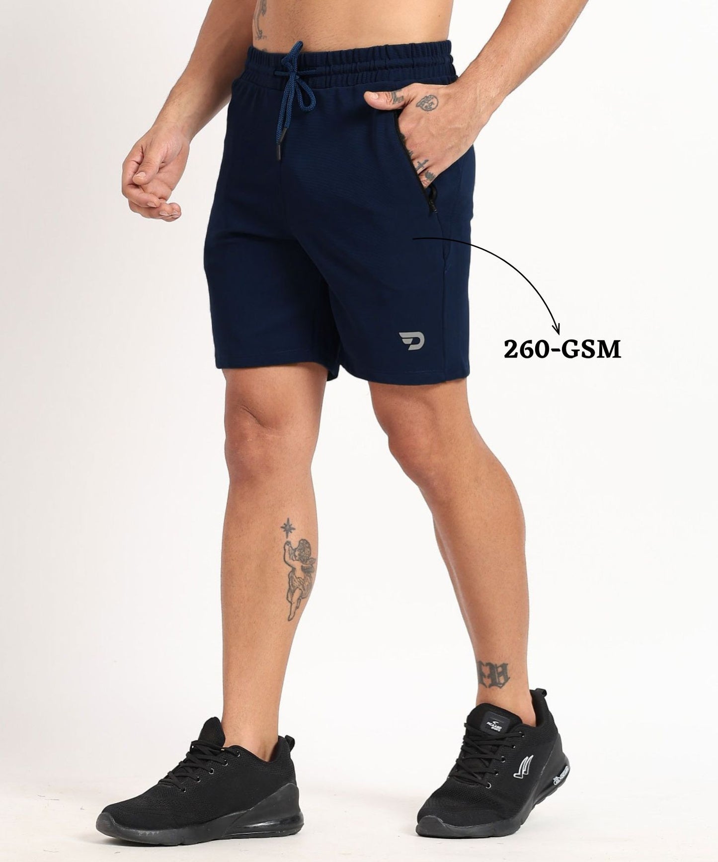 UrbanFlex Shorts – Imported Dobby Lycra (260 GSM)