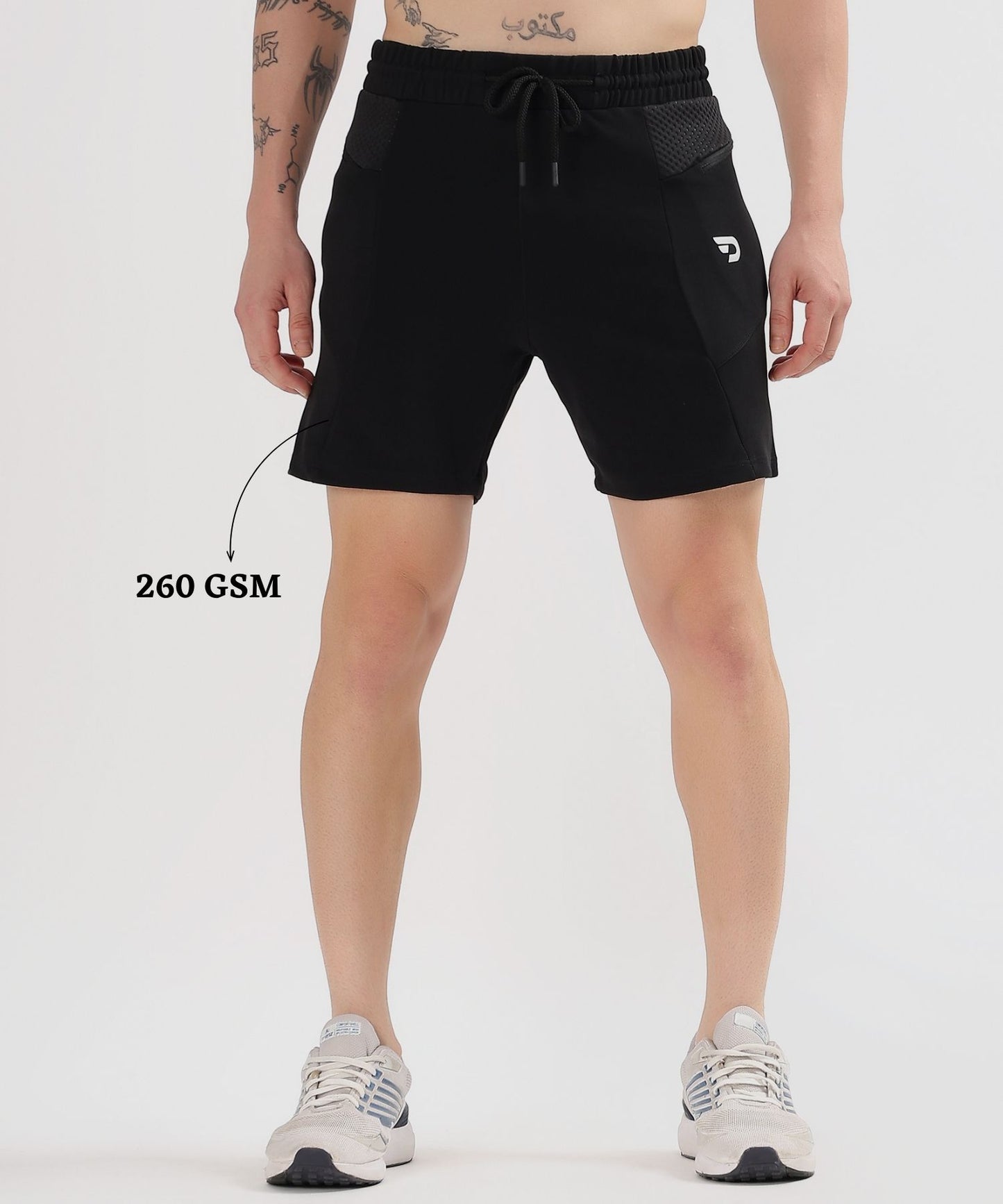 bugdot Shorts - Imported Dobby Lycra (GSM 260)