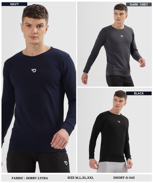 Dobby Lycra Sweatshirt