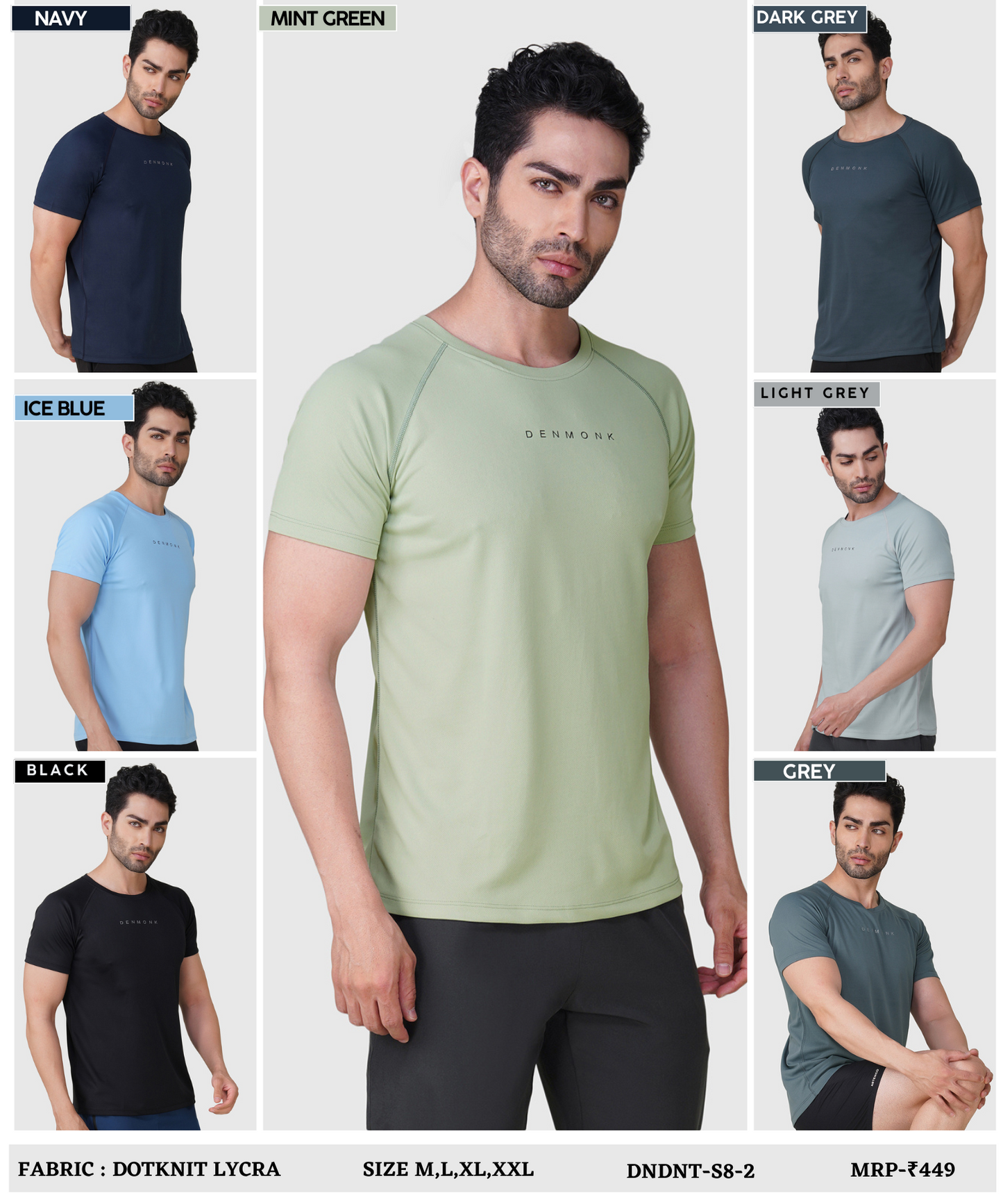 Dotknit Lycra T-Shirts