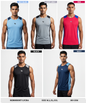 Men's Premium Imported Reebok Knit Lycra Sando | 180 GSM Breathable Quick Dry Fabric