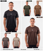 Imported Mesh Jacquard Lycra Men's Premium Half Sleeve T-Shirt | 170–180 GSM