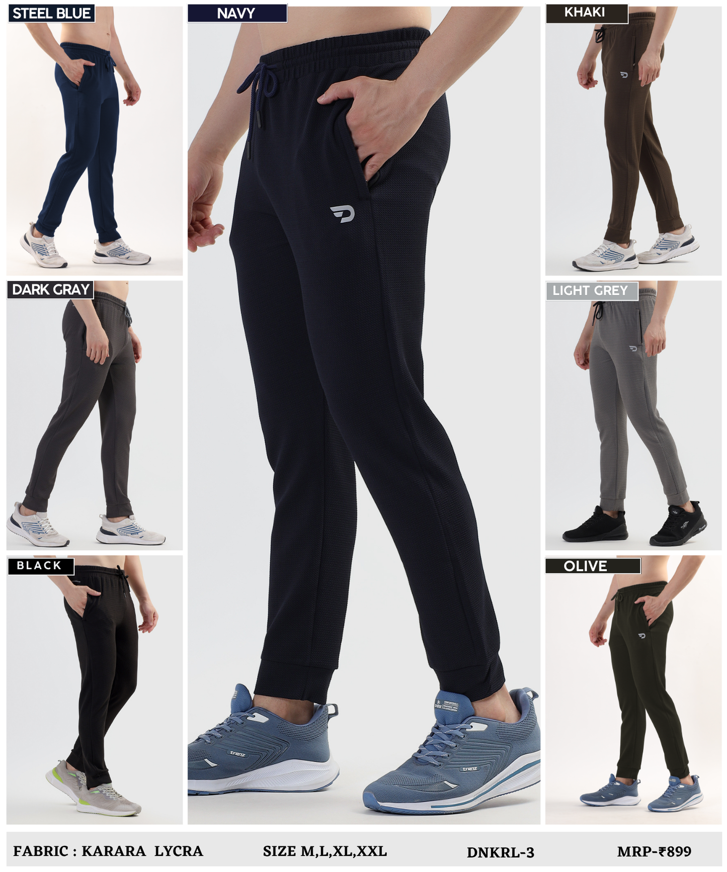 KararaFit Trackpant  – Imported Karara Lycra | 260 GSM