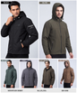 Men's Imported Mountain Dobby Hooded Jacket With Inner Lining Fabric| Front Zipper Closure | 350 GSM | Regular Fit