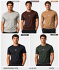 Men's Premium Imported Mesh Lycra Sports T-Shirt | 170 GSM Lightweight Fabric
