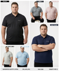 Imported Matty Lycra Polo T-Shirt – Plus Size | 200 GSM | With Mini Chest Pocket