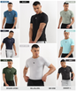Imported Nylon Lycra Compression T-Shirt (180 GSM) | Quick-Dry Stretch Gym Wear