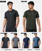 Imported Nylon Lycra T-Shirt (180 GSM) | Regular Fit | 6-Thread Stitching | Half Sleeve